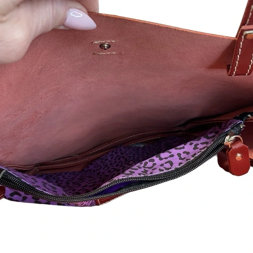 alberta di canio - Wine Leather Shoulder Tote -  Italy (15%)